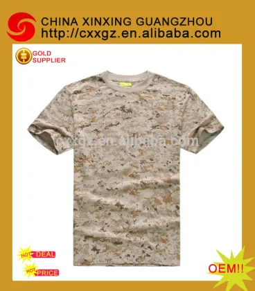 XINGXING Guangzhou Military grade CVC T-shirt