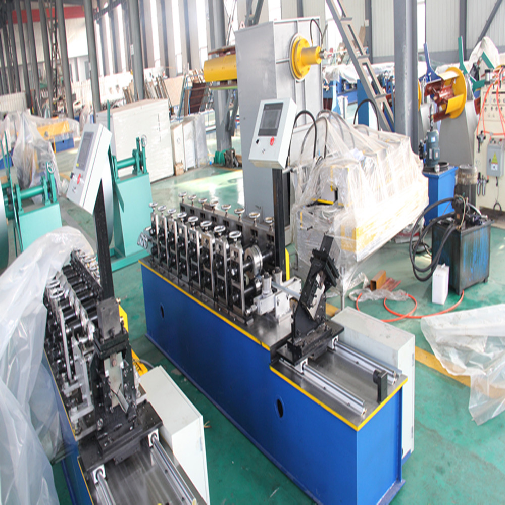 Ceiling channel steel roll forming machine