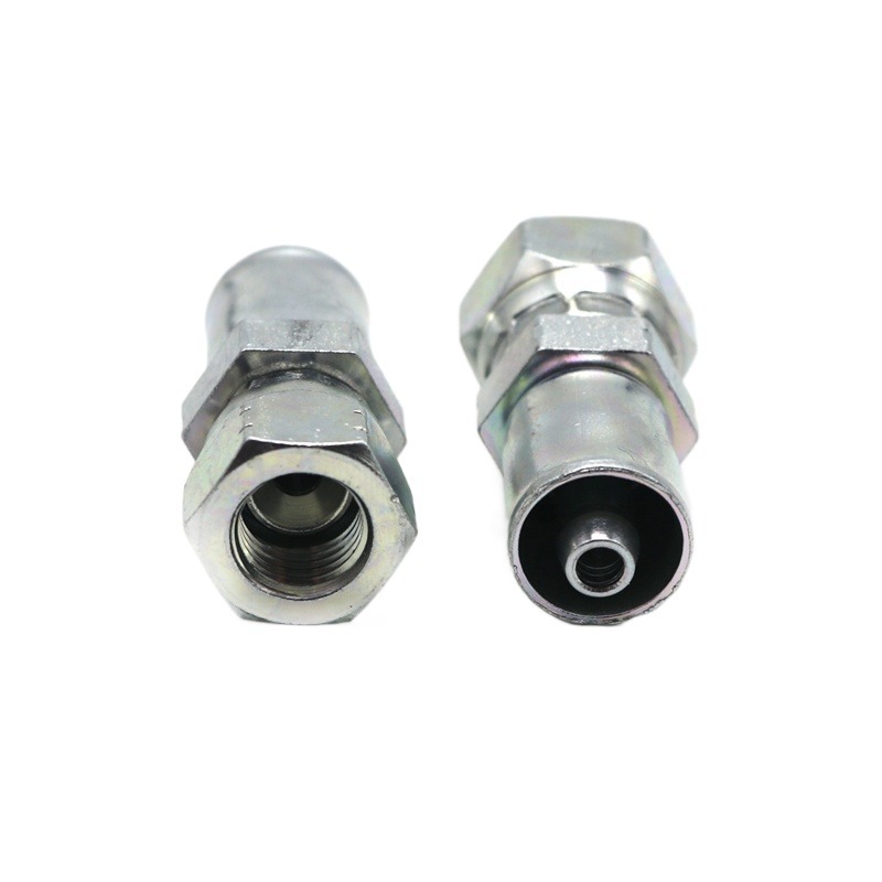 ใหม่ Jic Hydraulic One Piece Hose Hose Fitting