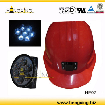 He07 Safety Work Helmet LED Safety Helmet PE Safety Helmet