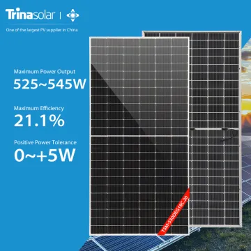 Trina Solar Panels: Monocrystalline Options for High-Efficiency Solar Systems - 525W, 530W, 535W, 540W, 545W
