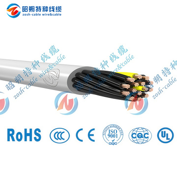 Cable retardante de llama sin halógenos y bajo nivel de humo con certificación CE