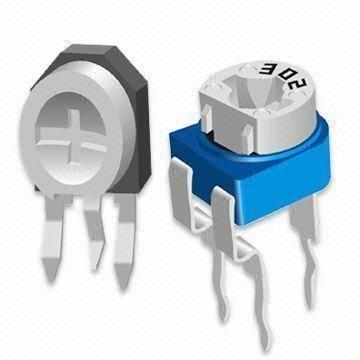 6mm Trimmer Potentiomters with Maximum Operating Voltage of 50V AC