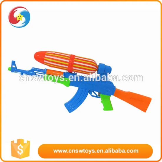 2016 newest summer plastic play game kids water gun toy