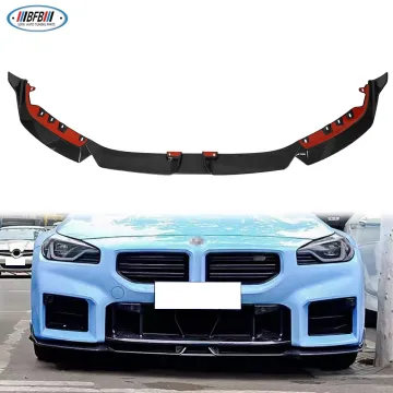 3pcs Real Dry Carbon M2 Lip Spoiler Front Bumper Lip Car Exterior Accessories for BMW G87 M2 2022up" 

However, for a more SEO-friendly and concise title, you might consider:

"Carbon Fiber Front Lip Spoiler for BMW G87 M2 2022+