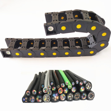 Nylon Material Plastic Cable Carrier Drag Chain