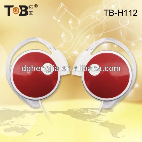 2015 China supplier stereo earhook ear-hanging earphones for music accessories cellphone laptop