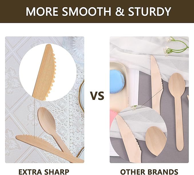 Disposable Bamboo Cutlery Set