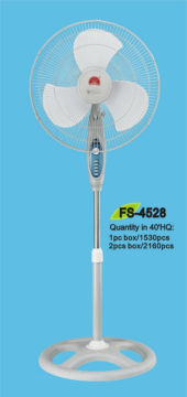 18"stand fan with LED light