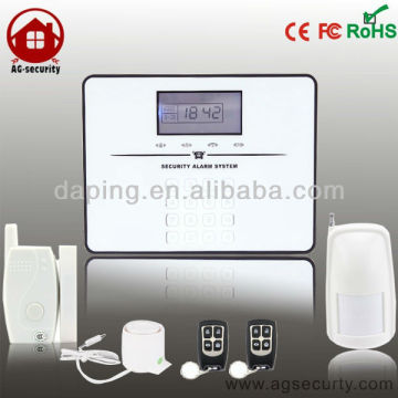 touch keypad GSM&PSTN wireless gsm alarm system