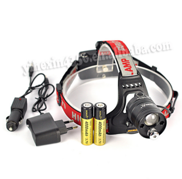 Hot Sale Boruit EHL2151 Rechargeable Aluminum Alloy led Laser Headlamp