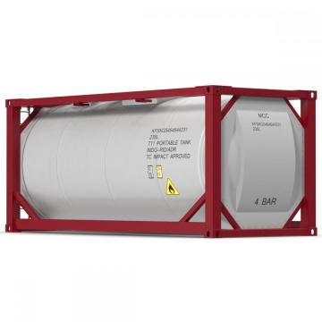 UN T50 komprimiert 40 Fuß LPG ISO -Tankbehälter