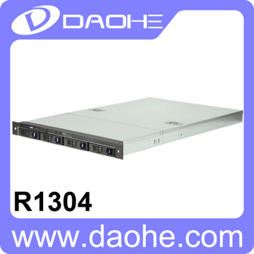 1U---4bays HOTSWAP RACK-MOUNT SERVER CASE R1304