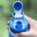 Sport+silicone+retractable+water+bottles