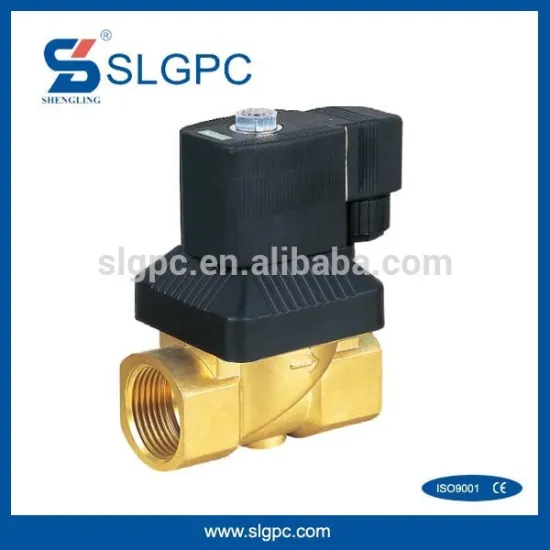 12v Chinese brass structure 3/4 inch 24v SLG6213-06 two position two way engine stop solenoid valve