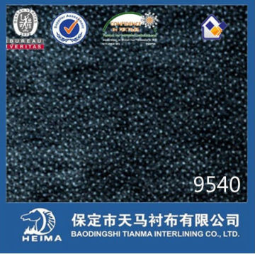 top hydrophobic nonwoven fusible interlinings fabric