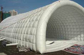 Big White 0.45mm PVC Tarpaulin Inflatable Party Tent Tunnel