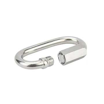 Stainless Steel Quick Links: Heavy Duty, Anti-Rust Chain for Enhanced Camping and Hiking Experience