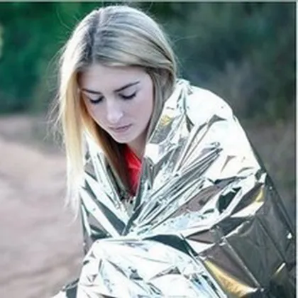 Survival Insulation Blanket - Outdoor Emergency Lifesaving Blanket 160*210cm