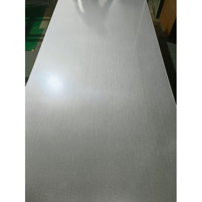 Ketumpatan tinggi pepejal PVC panel dinding kayu bijirin plastik lembaran venir