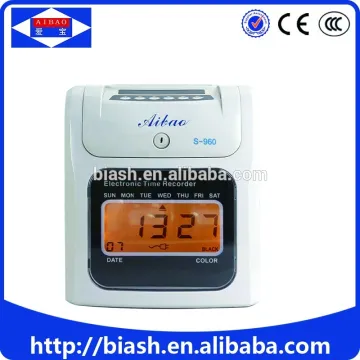 employee card punch time attendance system/time attendance system