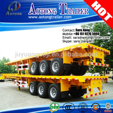 20'/40'/45'/48' Size container transport flatbed trailer/ Truck Trailer Use Chassis for sale