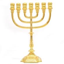 Gold Taper Candle Holders For Hanukkah