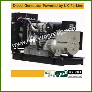 AC three phase output type 200kw Powered by perkins power generator