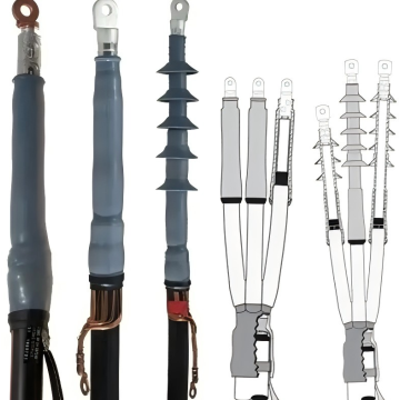 Terminações de cabo de alta tensão