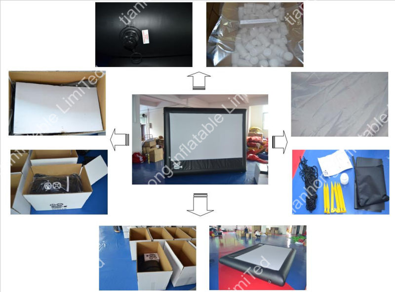 Hot Sale Customize Inflatable Movie Screen on Promotion