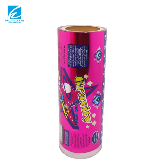 Customized Printed High Barrier Aluminum Foil Laminated Film for Potato Chips Packaging