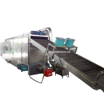 Secador de correia de malha contínua: equipamento eficiente para secagem de frutas e vegetais