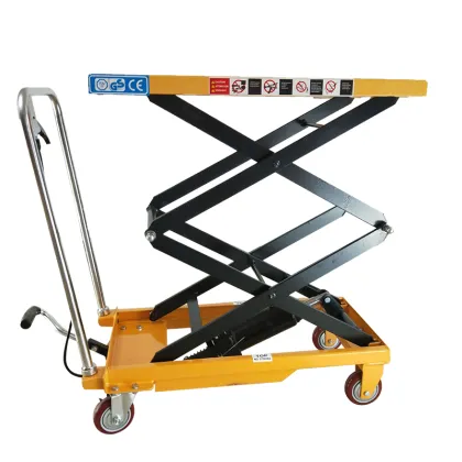 Scissor Car Lift Hydraulic Handbook and Tables