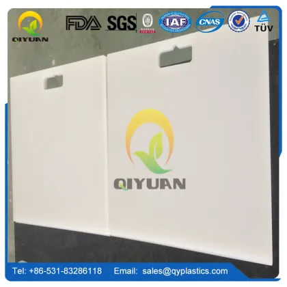 Plastic PE cutting board with handle PE cutting board plastic chopping board