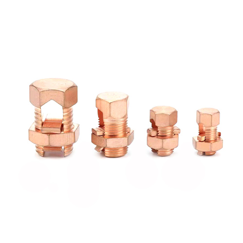 Imported copper bolt connector Copper bolt cable clamp