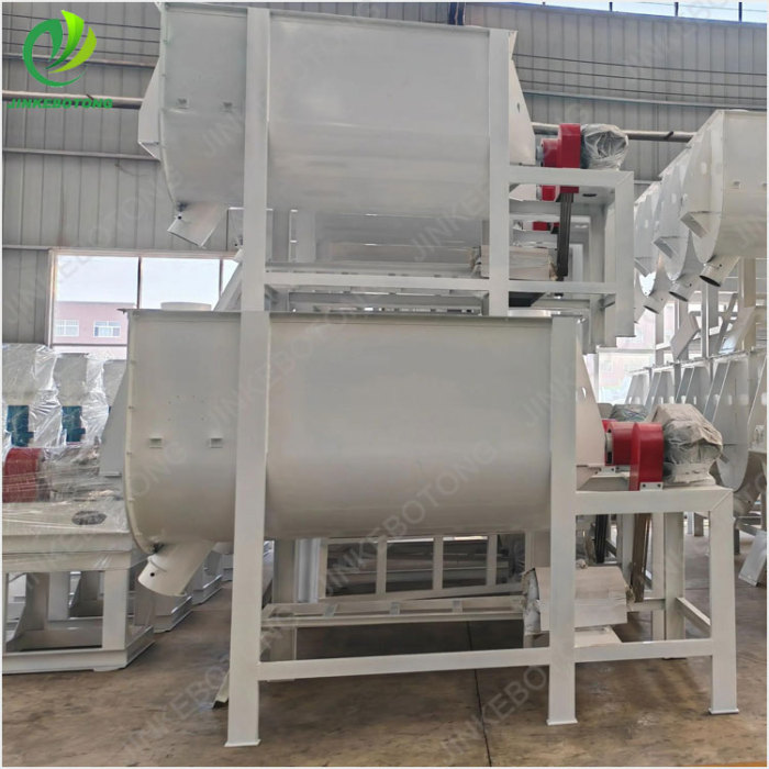 WLDH series horizontal spiral ribbon mixer