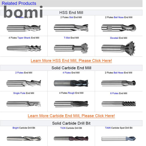 Hartmetall-CNC-Werkzeug-Bits Kugelnase