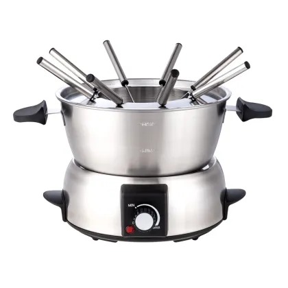 Home Electric Fondue Pot Set