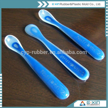 Baby Supplies & Products 100% Silicone Rubber Baby Feeding Spoons