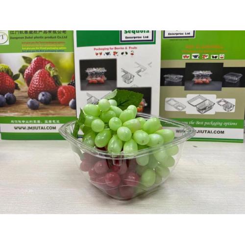 Emballage de fruits/salades en plastique PET transparent