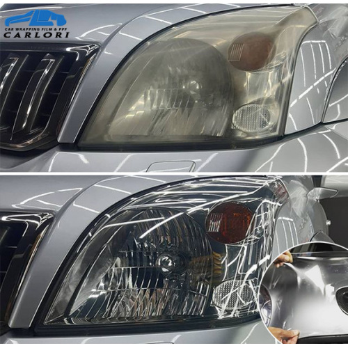 Paint protection film for headlights