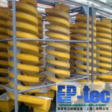 2015 New type Professional chromite spiral chute for sale