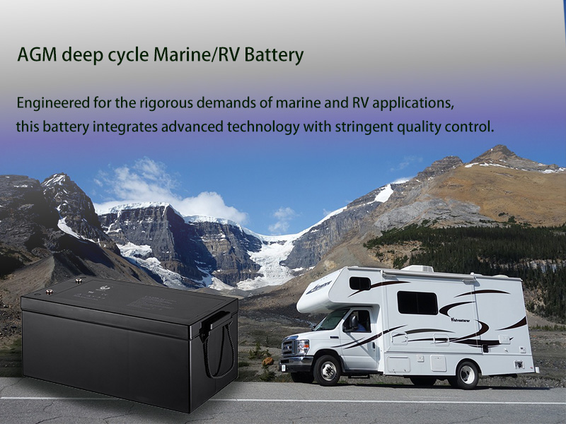 AGM Marine RV Battery4878845