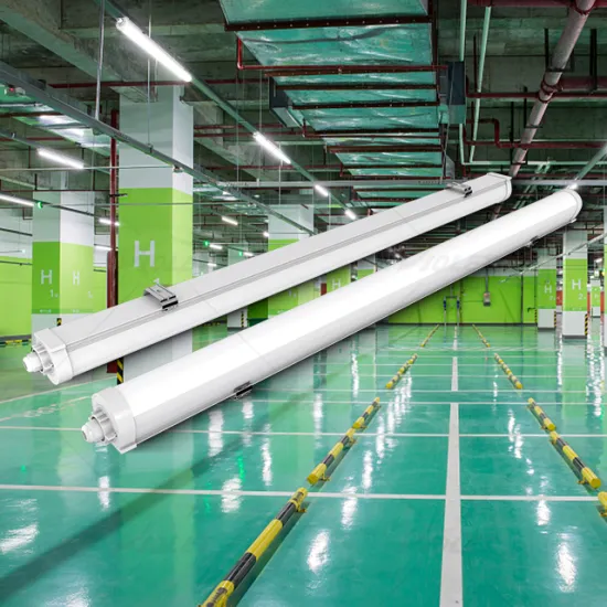 IP65 Rated 2ft, 4ft, and 5ft Commercial Garage T8 LED Batten Light Fixtures: Waterproof and Tri-proof Design