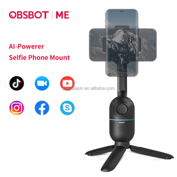 OBSBOT Me: Advanced AI Auto-Tracking Phone Mount Stand for Vlogging, Live Streaming, and Mobile Photography on iPhone and Android