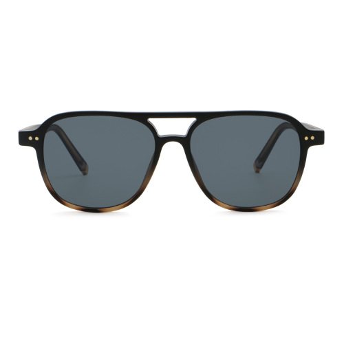 Retro Double Bridge Pilot Candy Sunglasses