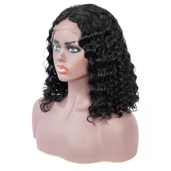 Wholesale Straight Bob Wigs Brazilian Virgin Human Hair Lace Front Wigs Human Hair Front Lace Part 150% Density For Black Women