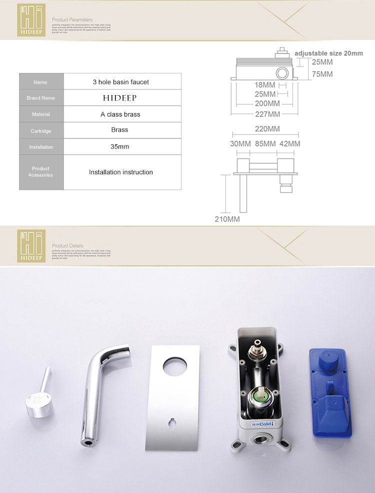 Chrome Basin Faucet