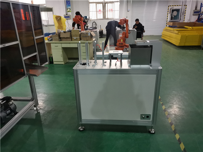 Sanitary ware plastics processing modular sanding station