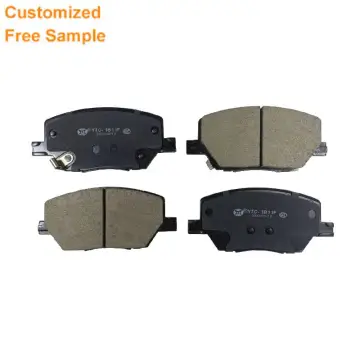 Front Auto Brake Pad D1811 for Fiat